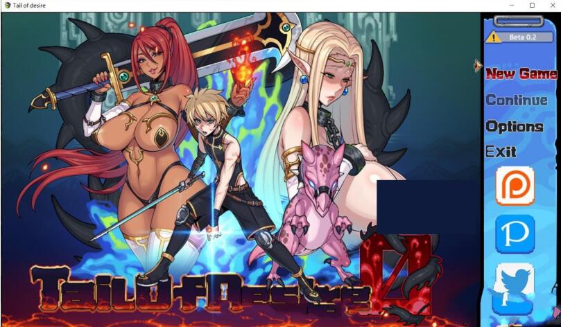 欲望之尾 V0.25官方中文步兵版 神仙级别RPG 存档+CG-柠檬ACG