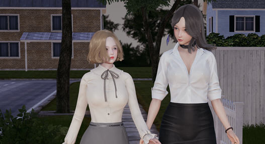 她的漂亮闺蜜 上&下 官方中文版 PC+安卓吉里吉里模拟器 ADV游戏 2G-柠檬ACG