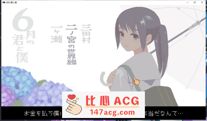 【互动SLG/像素/全动态】6月的你和我 DL正式完整作弊版【新作/160M】插图 1 (1)