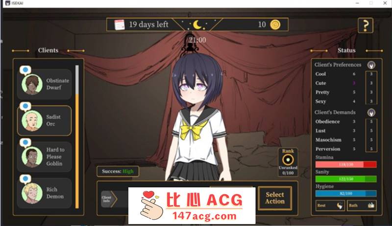 图片[4]-【互动SLG/生肉/全动态】Isekai Debt SLAVE~因为没钱所以决定卖春 DL正式完整版【新作/200M】【PC端】-柠檬ACG