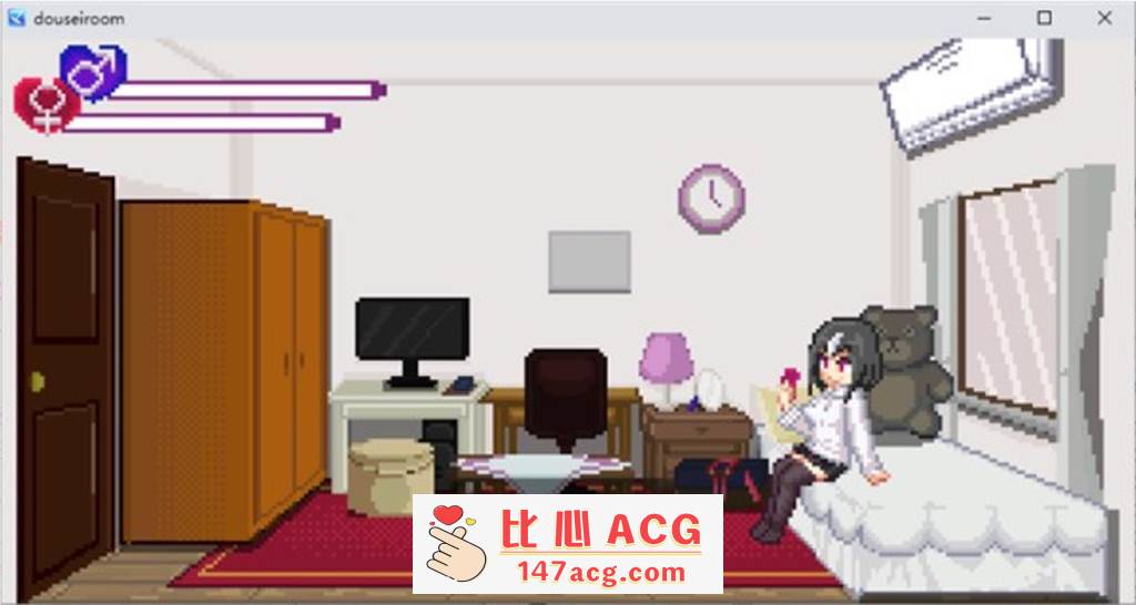 图片[2]-【互动SLG/像素动态】同居模拟器~Douseiroom DL正式版【新作/PC+安卓/250M】-柠檬ACG