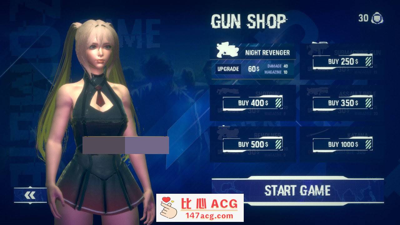 【3D动作/ACT/全动态】赛博女孩：绅士丧尸 STEAM官方中文步兵版【新作/CV/2G】【PC端】-柠檬ACG