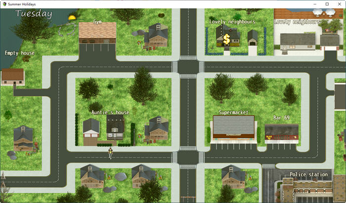 图片[4]-暑假(Summer Holidays) ver0.25 汉化版 PC＋安卓 RPG游戏 1.7G-柠檬ACG