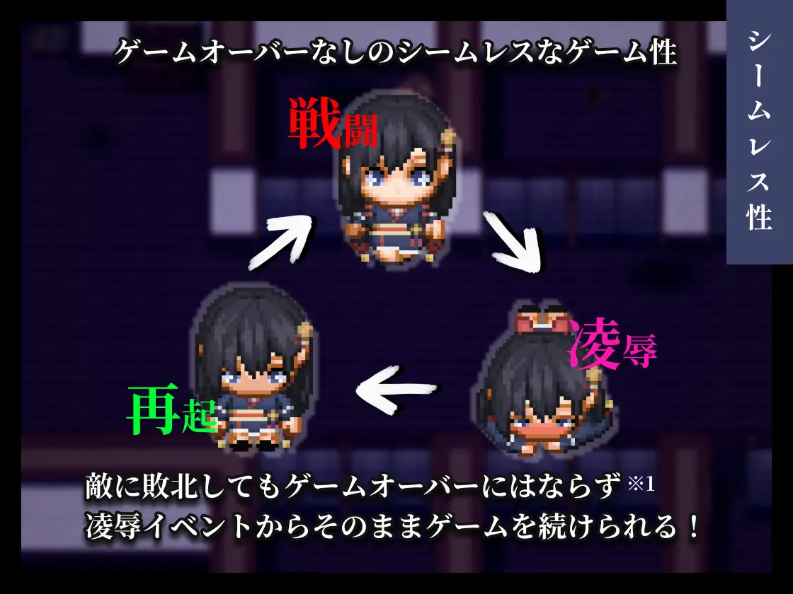 图片[4]-【新作/回合RPG/战斗H/异种X/触手】 彷徨巫女伝～小夜脱出譚～Ver1.01【PC/1.10G】-柠檬ACG