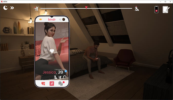 图片[3]-临时契约(Bindr Kink Dating) ver0.1.9 汉化版 PC+安卓 沙盒SLG游戏 2.8G-柠檬ACG