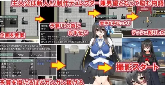 图片[2]-【RPG/汉化/PC/安卓】成人影片中的女孩 AI汉化版 [PC/安卓]-柠檬ACG