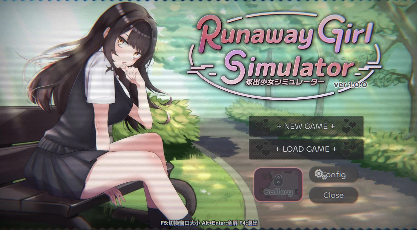 【互动SLG/3D作品/动态/PC】家出少女模拟器 Runaway Girl Simulator 官方中文版 [PC]-柠檬ACG