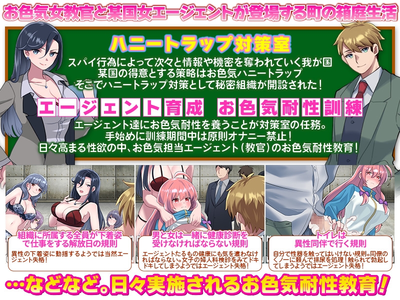 图片[2]-【日式RPG/后宫/NTR/教育/男受/PC】反美人计对策室 ハニートラップ対策室 AI汉化版 [PC]-柠檬ACG