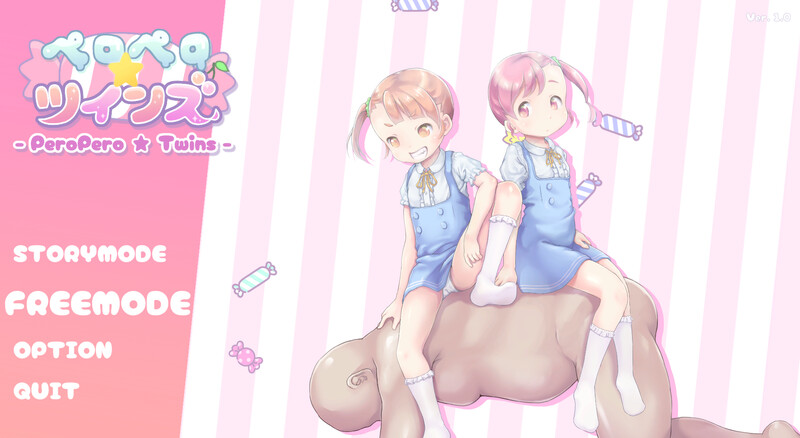 【互动SLG/抚摸触摸/Live2D动态/PC】舔舔☆双子 ペロペロ☆ツインズ 机翻版 [PC]-柠檬ACG